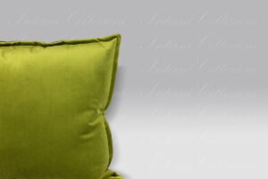 Cuscino Essential Velluto verde Mastro Raphael