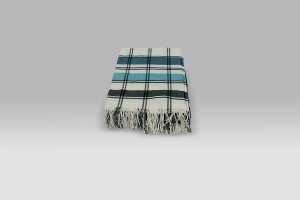 Plaid Bayswater Teal Designers Guild