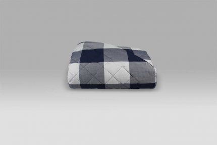 Quilt Ambrogio 7272 blu Bossi Casa