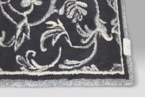 Tappeto Dynasty grigio lurex Habidecor