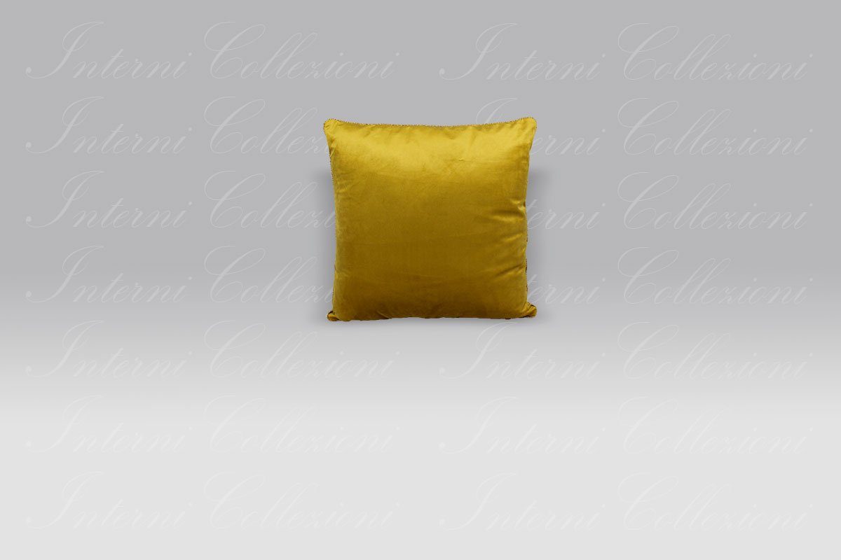 Cuscino Living Velluto senape Borbonese Cuscino Living Velluto senape Borbonese