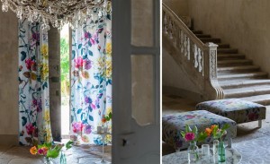 Tessuto in lino stampato Designers Guild
