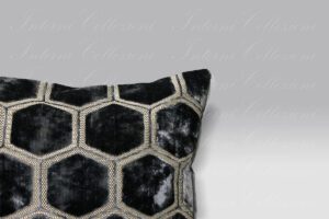 Cuscino Manipur graphite Designers Guild