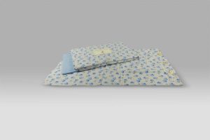 Completo Lanzuola Carin azzurro Martha O-Neil by Tag House