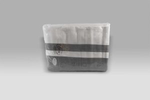 Completo Lenzuola FL53 Dea bianco scozzese grigio