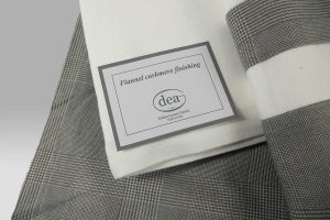 Completo Lenzuola FL53 Dea bianco scozzese grigio