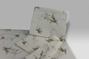 Completo Lenzuola Lely rosa Dea