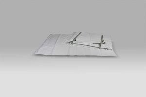 Completo Lenzuola Pergamon bianco con impuntura bianco Mastro Raphael