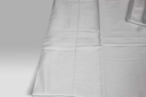Completo Lenzuola Pergamon bianco con impuntura bianco Mastro Raphael