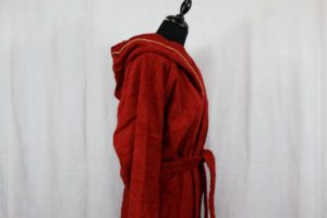 Accappatoio Fine Op ruby Borbonese