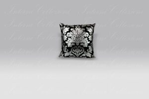 Cuscino Damask argento Bagnaresi Casa