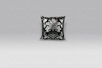 Cuscino Damask argento Bagnaresi Casa