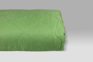 Quilt Belleville misto seta verde Micol