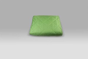 Quilt Belleville misto seta verde Micol