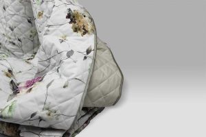 Quilt Recco stampa digitale fiori Dea