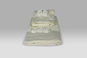 Coppia Spugna Agostini Notre Dame bianco