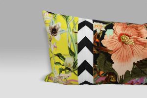 Cuscino 60x30 Orchids Fantasia Prisma Christian Lacroix