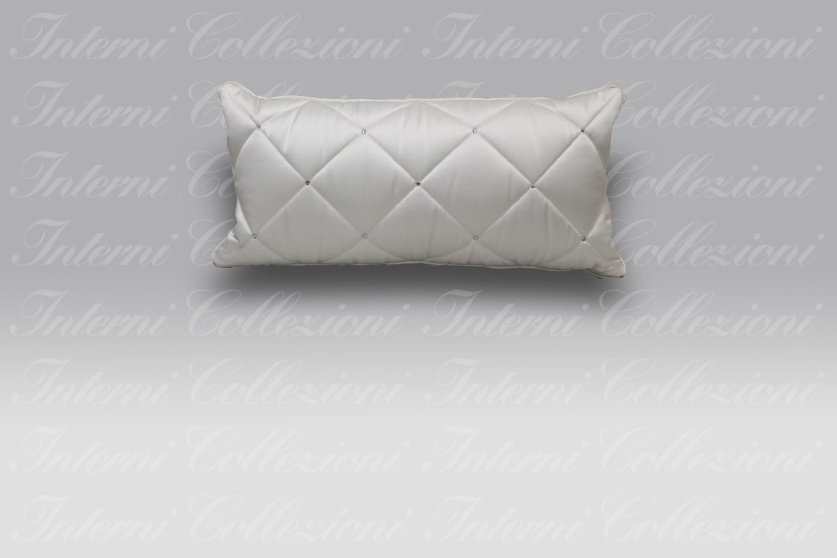 Cuscino Luce raso bianco Agostini