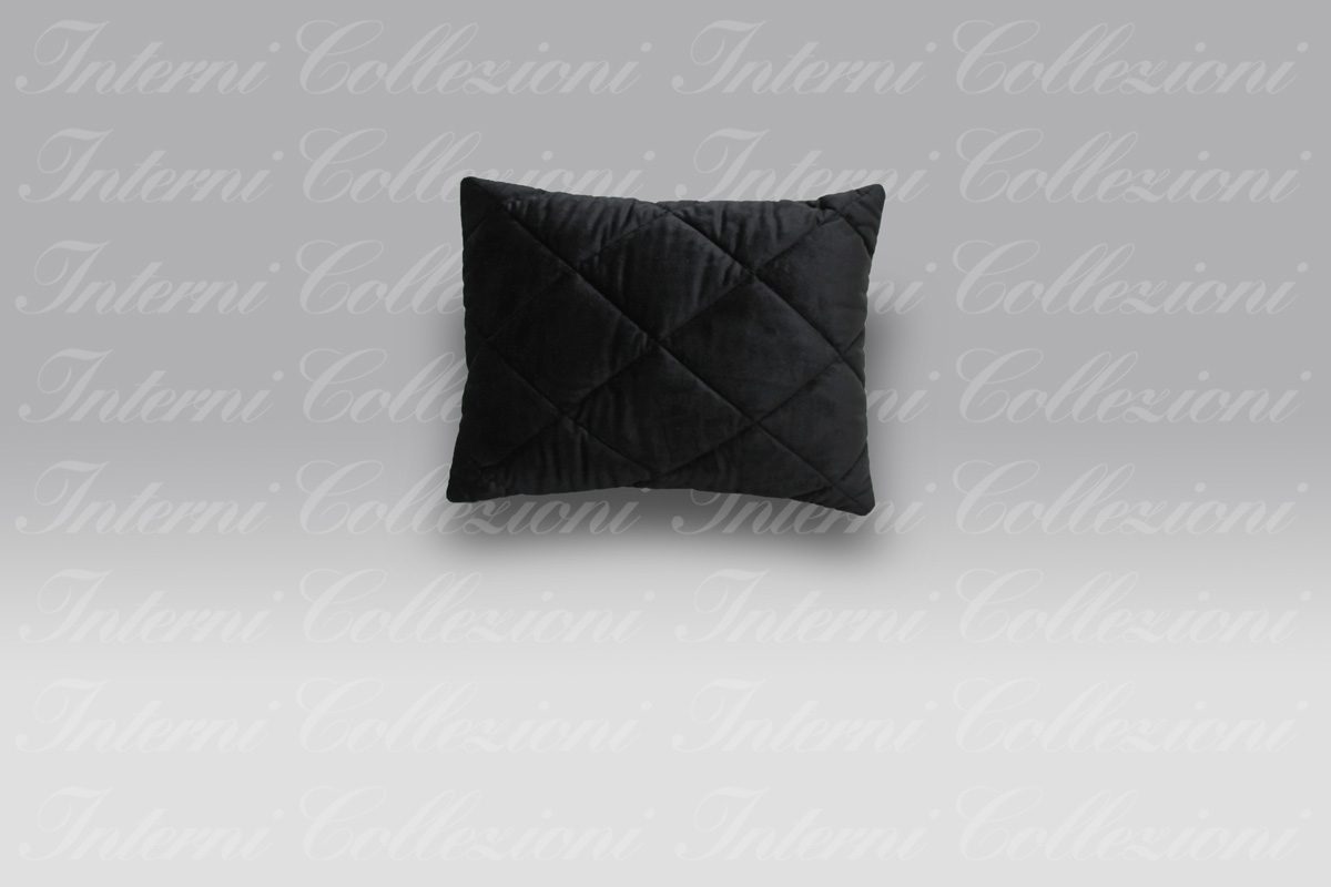 Cuscino Trapuntato nero 30x40 Agostini Cuscino Trapuntato nero 30x40 Agostini