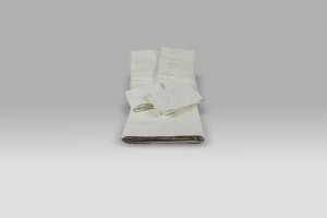 Set spugna 5 pezzi Bohemien bianco vintage Opificio dei Sogni