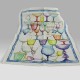 Canovaccio Crystal Blu Tessitura Toscana Telerie