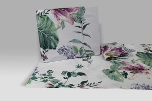Parure Copripiumino Palm 8368 lilla Tag House