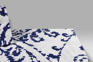 Parure Copripiumino Velasca 7518 blu Bossi Casa