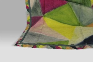 Plaid 130x180 Shikara Berry lino Designers Guild