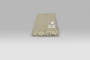 Plaid Alpaca beige Copertificio Biellese