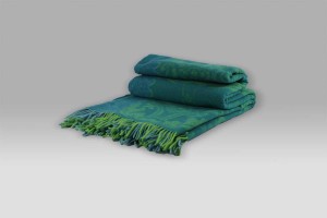 Plaid Damask Green Designers Guild