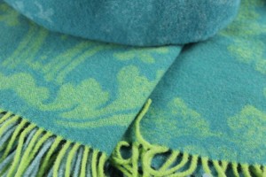 Plaid Damask Green Designers Guild