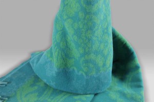 Plaid Damask Green Designers Guild