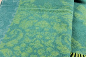 Plaid Damask Green Designers Guild