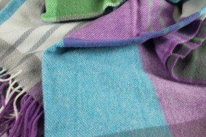 Plaid Erraclale Crocus Blanket Designers Guild