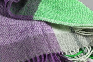 Plaid Erraclale Crocus Blanket Designers Guild