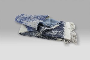 Plaid Mapuche Indigo Designers Guild