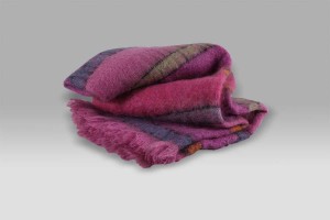 Plaid Riga Fucsia Designers Guild