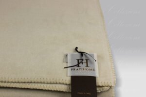 Plaid Soft Cotton Pile beige Frati Home