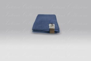 Plaid Soft Cotton Pile blu Frati Home