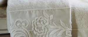 Asciugamano spugna bianco