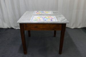 Set 2 Tovagliette Mymat Crystal Tessitura Toscana Telerie