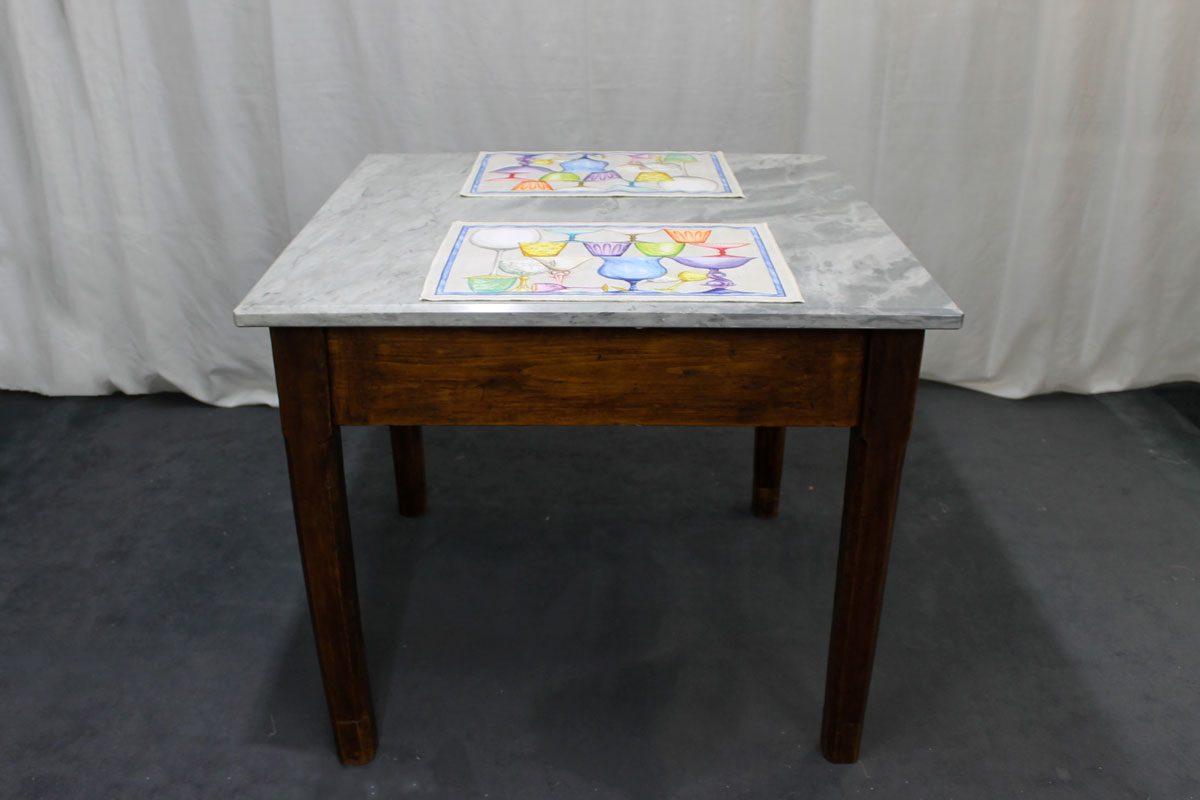 Set 2 Tovagliette Mymat Crystal Tessitura Toscana Telerie Set 2 Tovagliette Mymat Crystal Tessitura Toscana Telerie