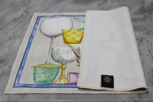 Set 2 Tovagliette Mymat Crystal Tessitura Toscana Telerie