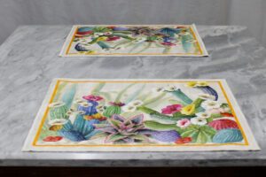Set 2 Tovagliette Mymat Kactus Tessitura Toscana Telerie
