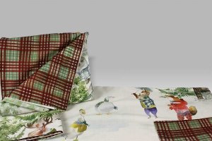 Parure Copripiumino Izylinens Funes Tessitura Toscana Telerie