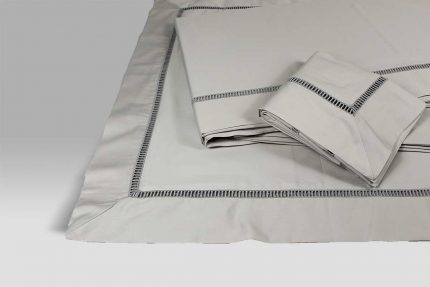 Completo Lenzuola My Way grigio perla Mastro Raphael