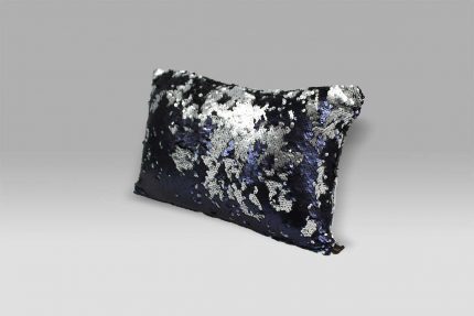 Cuscino 40x25 Pai Q1 Blu-Silver Bagnaresi Casa