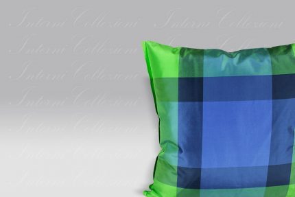 Cuscino Varanasi cobalt silk Designers Guild