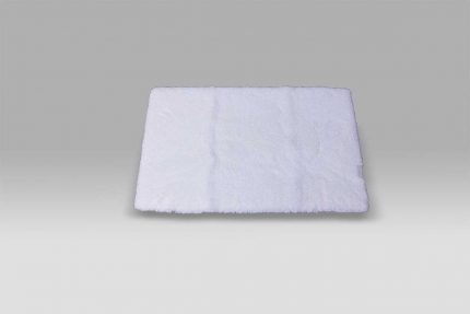 Tappeto Elysee bianco lurex Habidecor