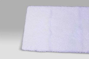 Tappeto Elysee bianco lurex Habidecor